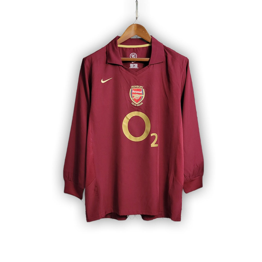 Camiseta de manga larga visitante del AC Milan 2006/07