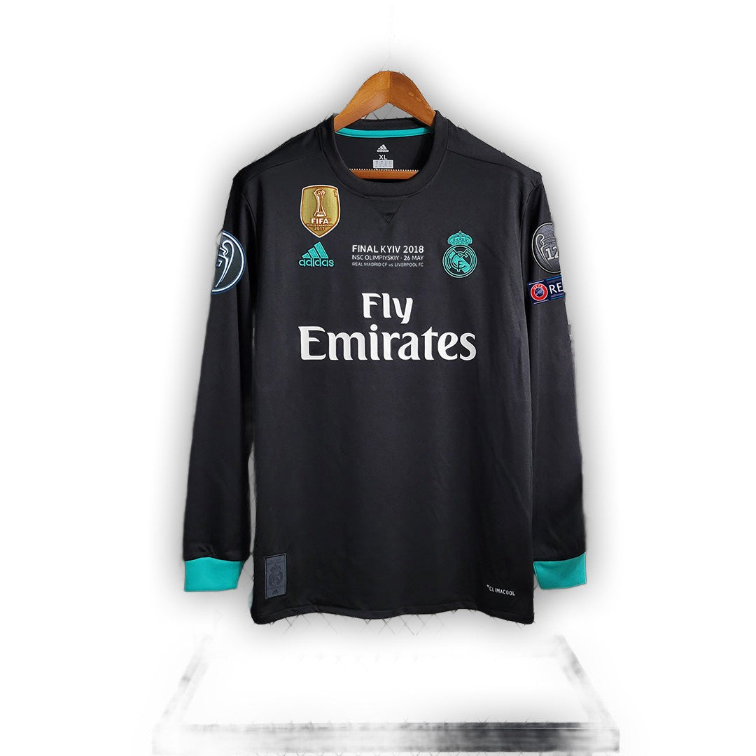Camiseta de manga larga visitante del Real Madrid 2017/18