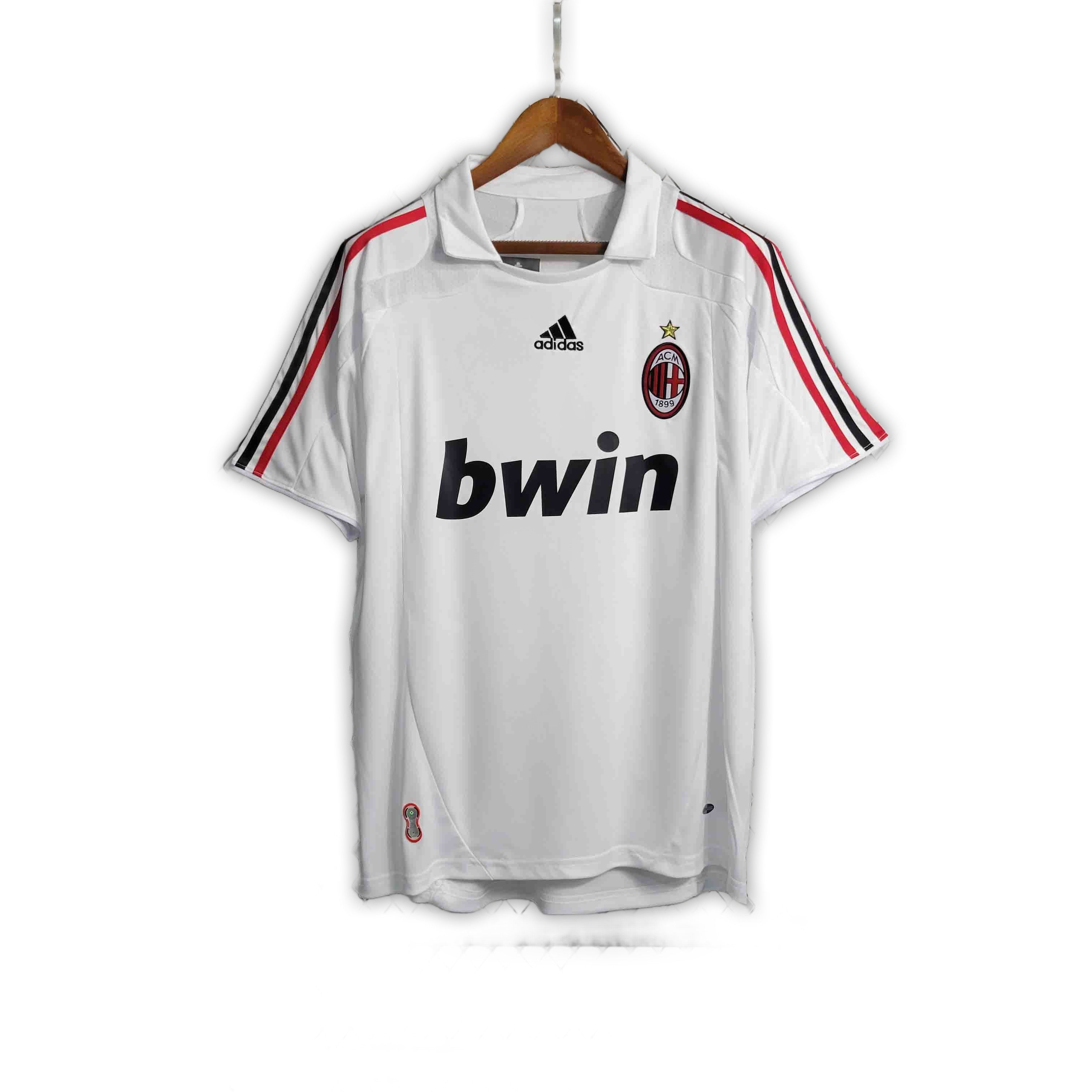 Camiseta de manga larga visitante del AC Milan 2006/07