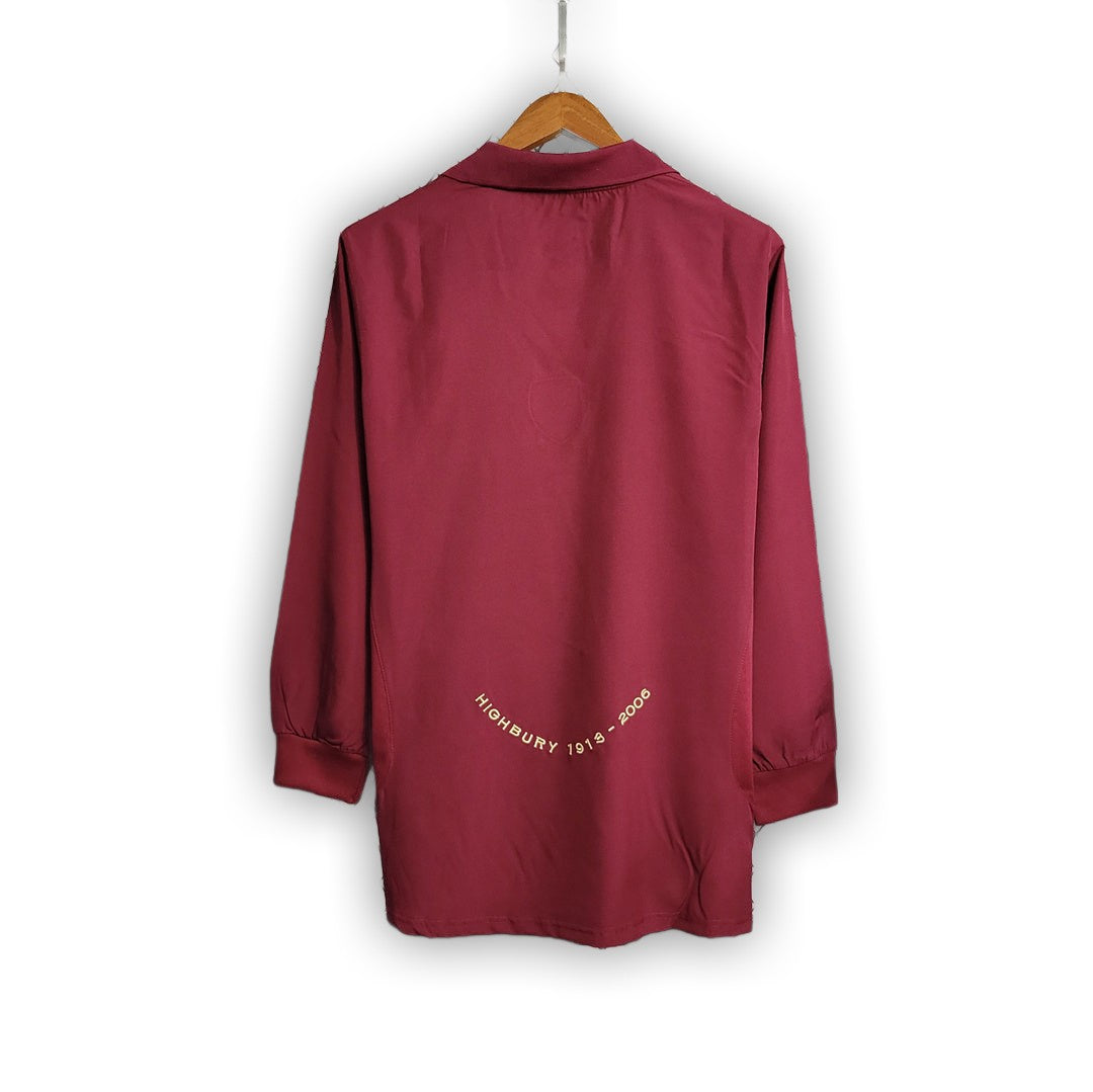 Camiseta de manga larga visitante del AC Milan 2006/07