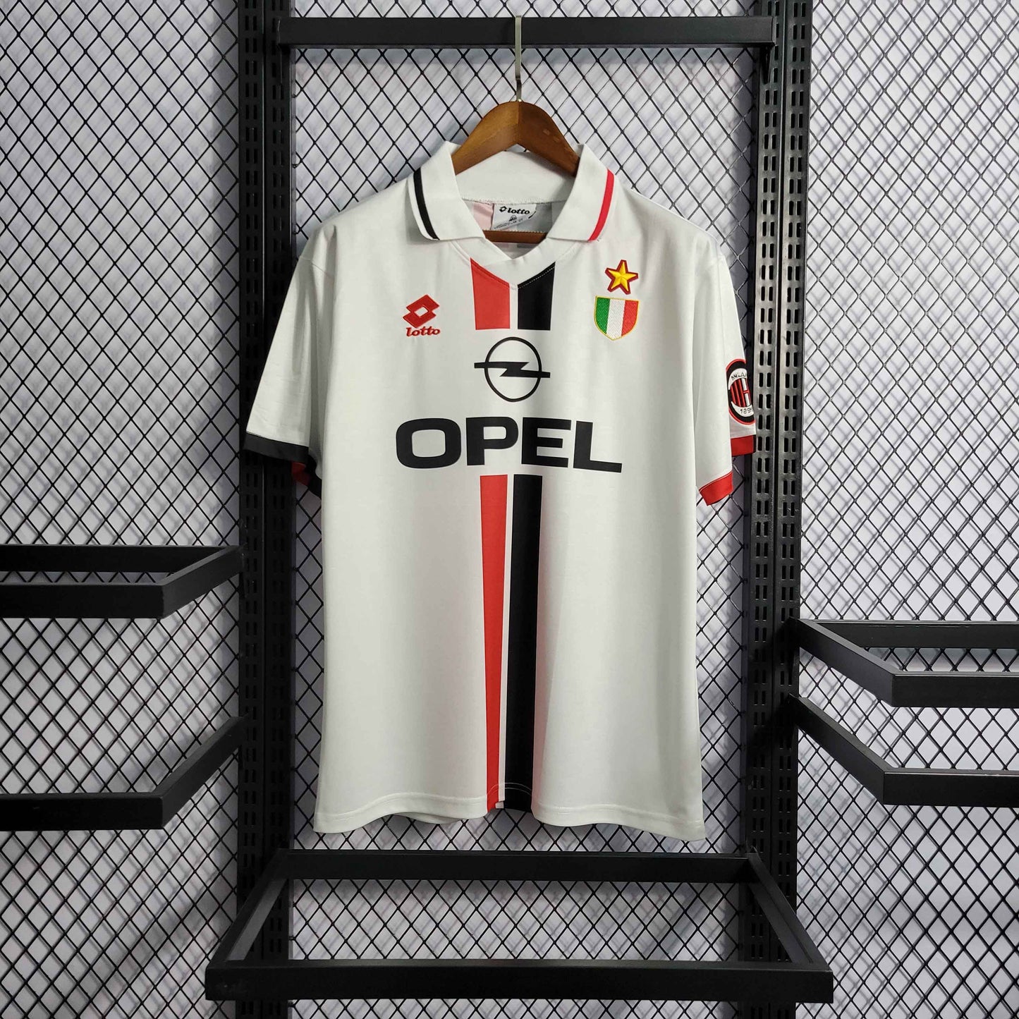 Camiseta de manga larga visitante del AC Milan 2006/07