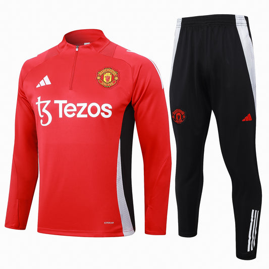 Manchester United 2024/25 Red Tracksuit