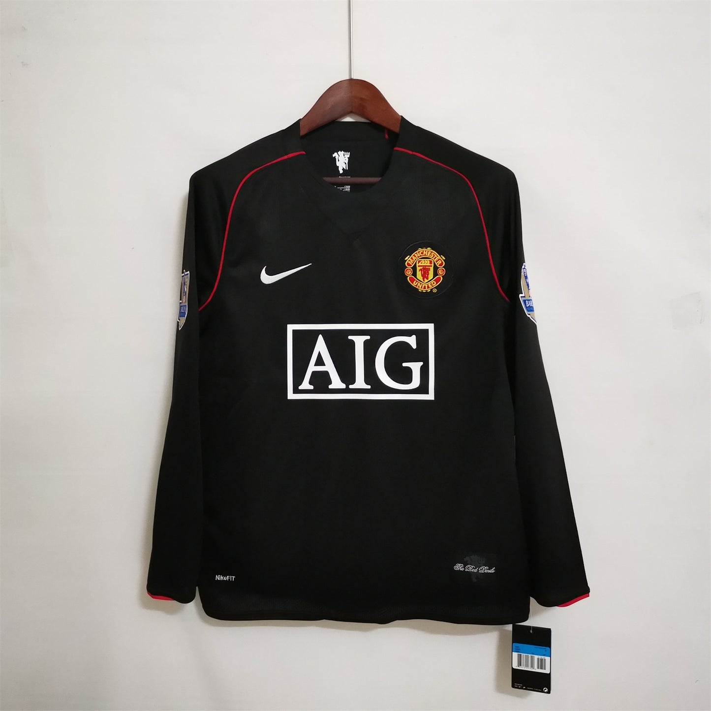 Manchester United 2007/08 Away Long Sleeve