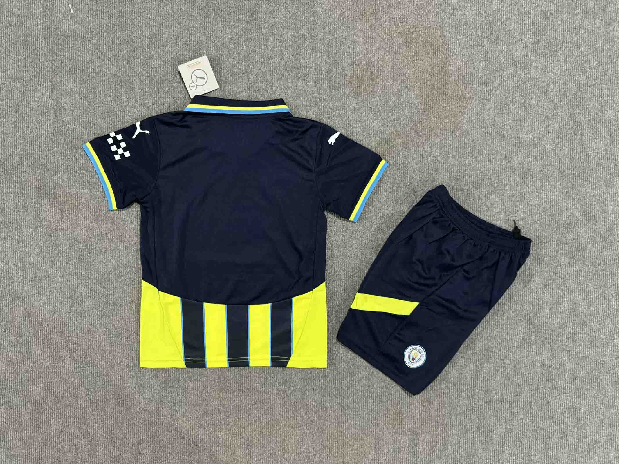 Manchester City 2024/25 Away Kids
