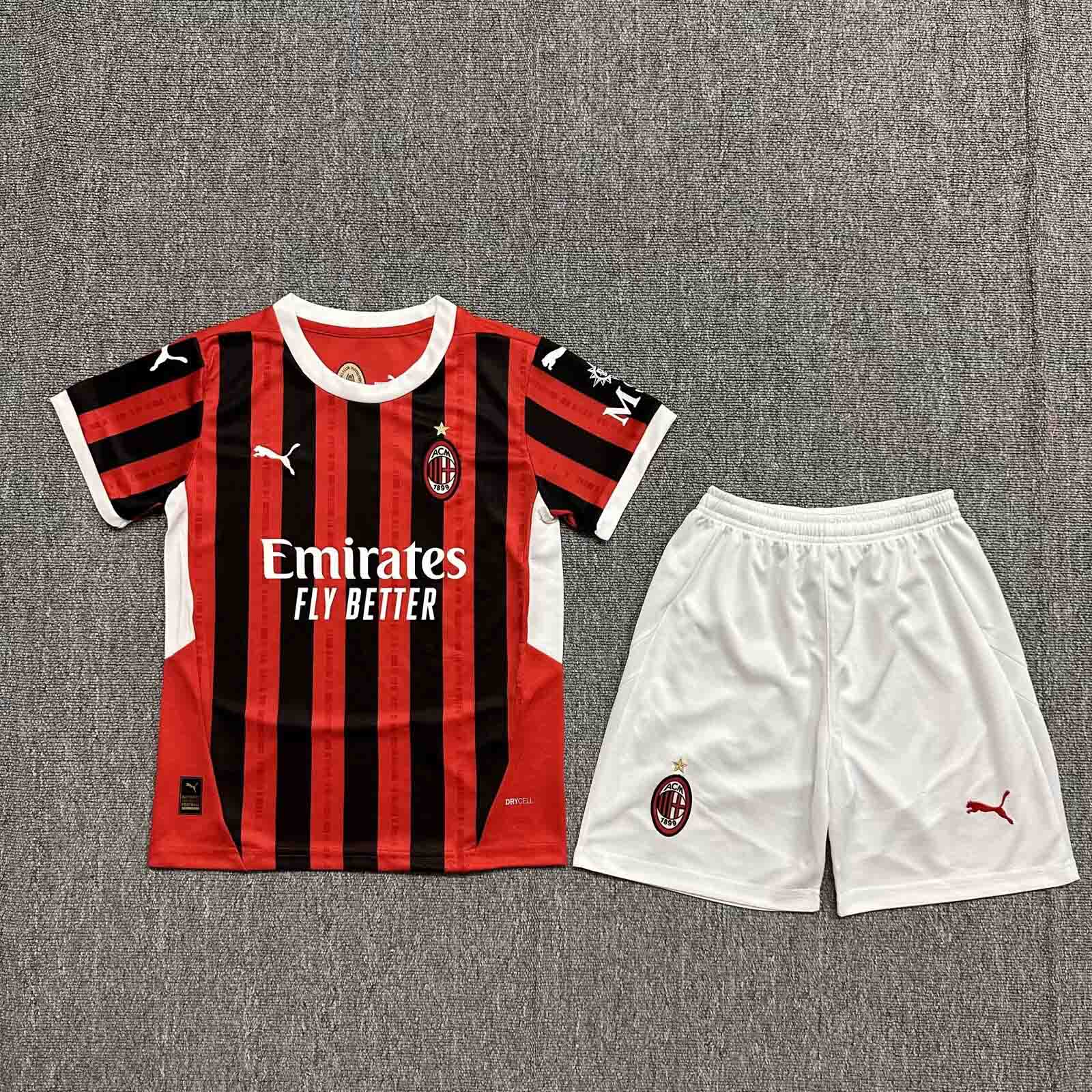AC Milan 2024/25 Home Kids