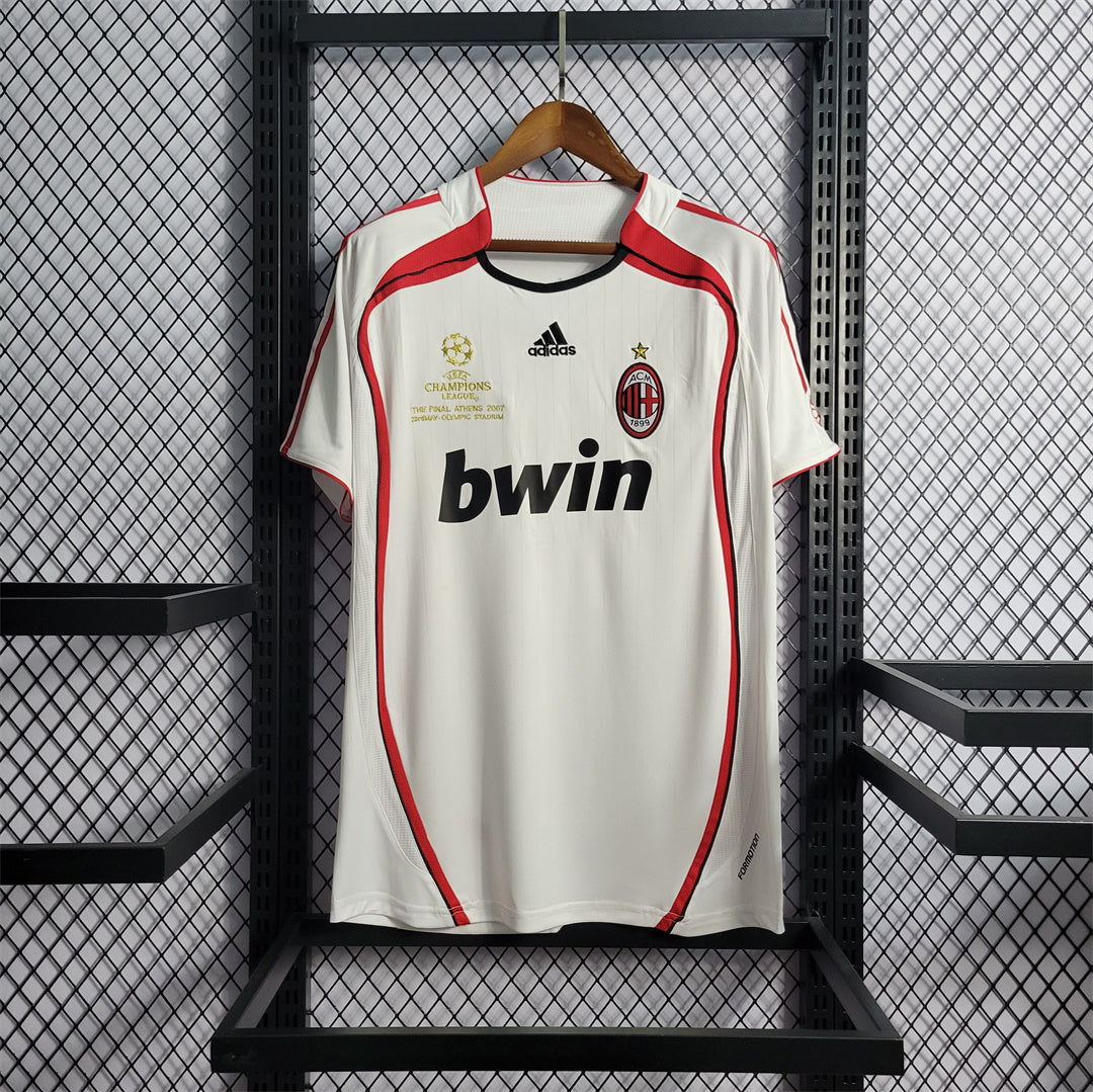 Camiseta de manga larga visitante del AC Milan 2006/07