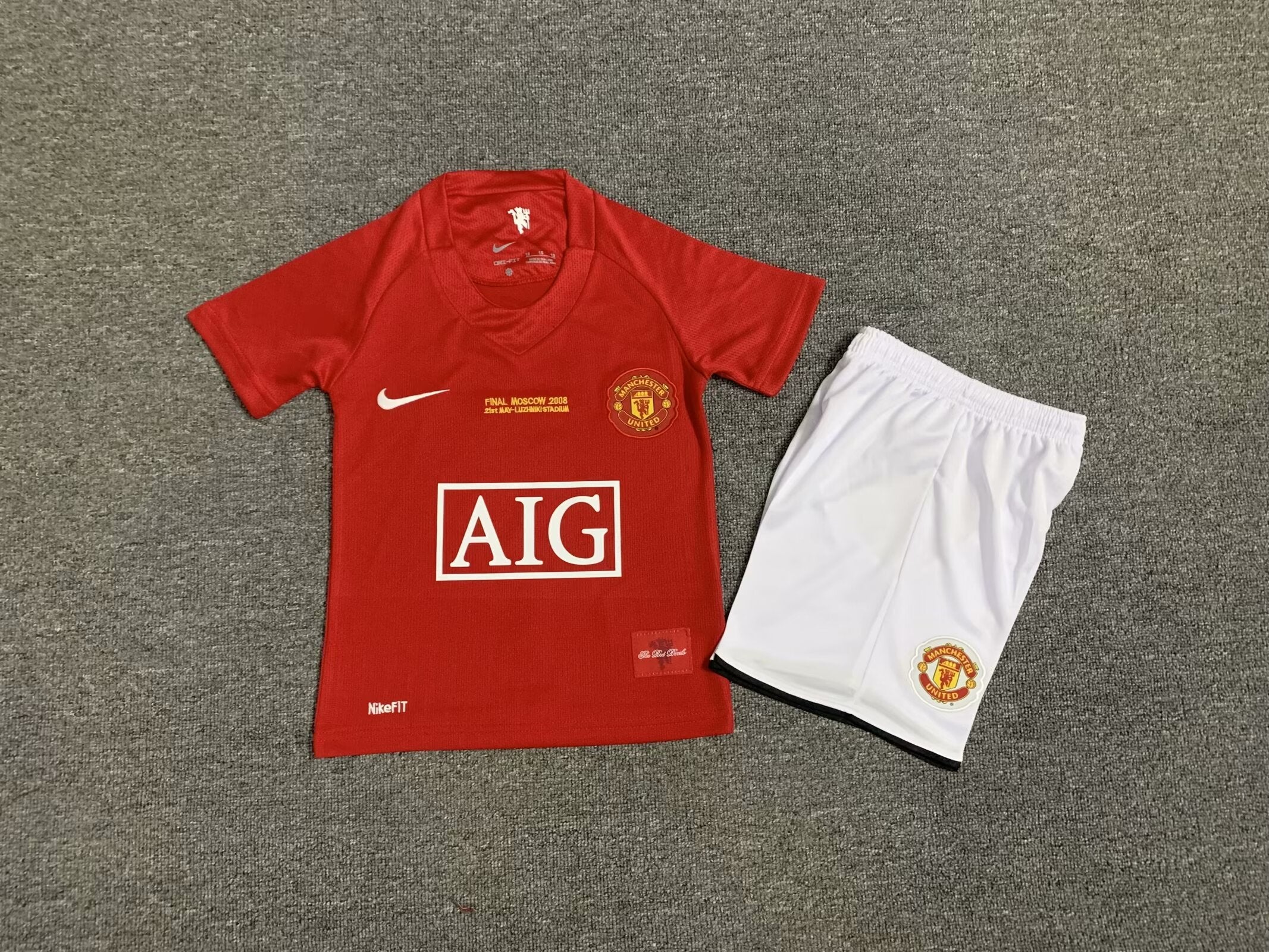 Manchester United 2007/08 Home Kids