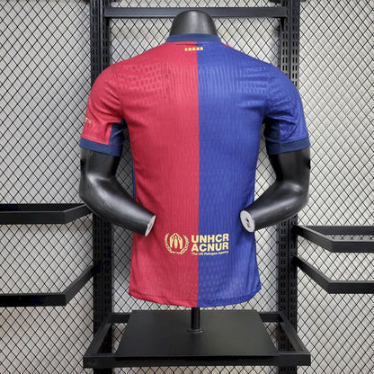 Barcelona 2024/25 Home Player Version Coldplay