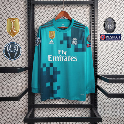 Camiseta de manga larga tercera equipación del Real Madrid 2017/18