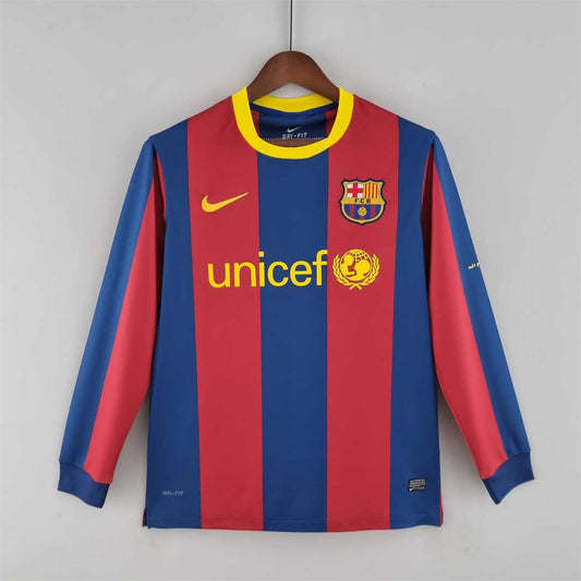 Barcelona 2010/11 Home Long Sleeve