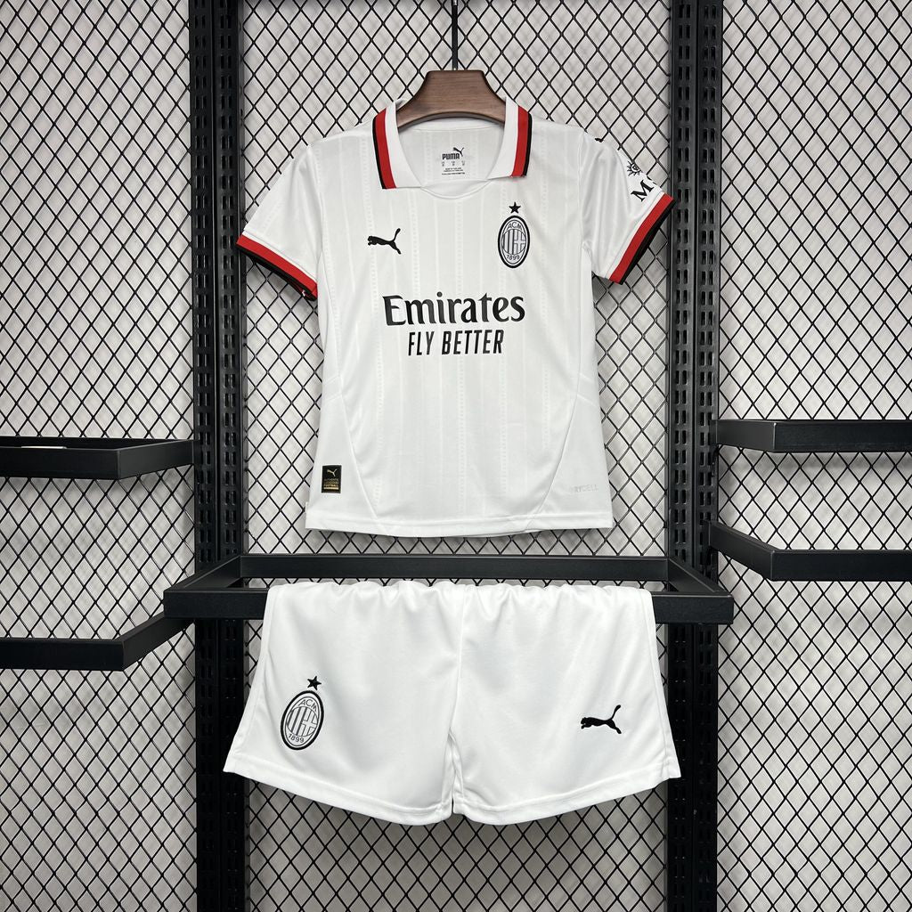 AC Milan 2024/25 Away Kids