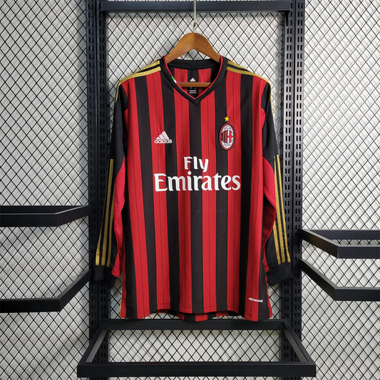 Camiseta de manga larga local del AC Milan 2009/10